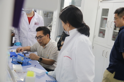 中心順利通過農(nóng)產(chǎn)品質(zhì)量安全檢測機構(gòu)考核現(xiàn)場評審，檢驗檢測服務(wù)再上新臺階
